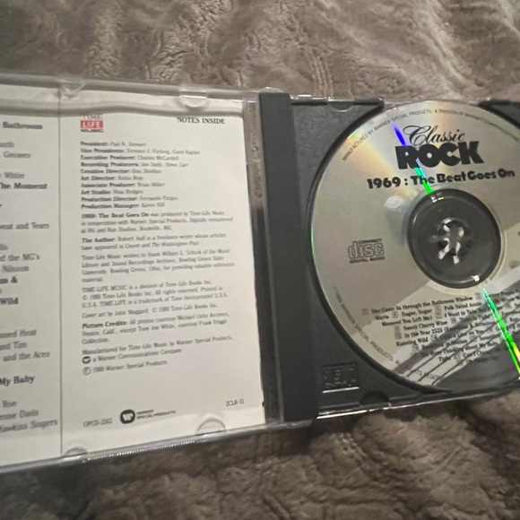 1969 The Beat Goes on Classic Rock Time Life Music CD - Picture 2 of 6
